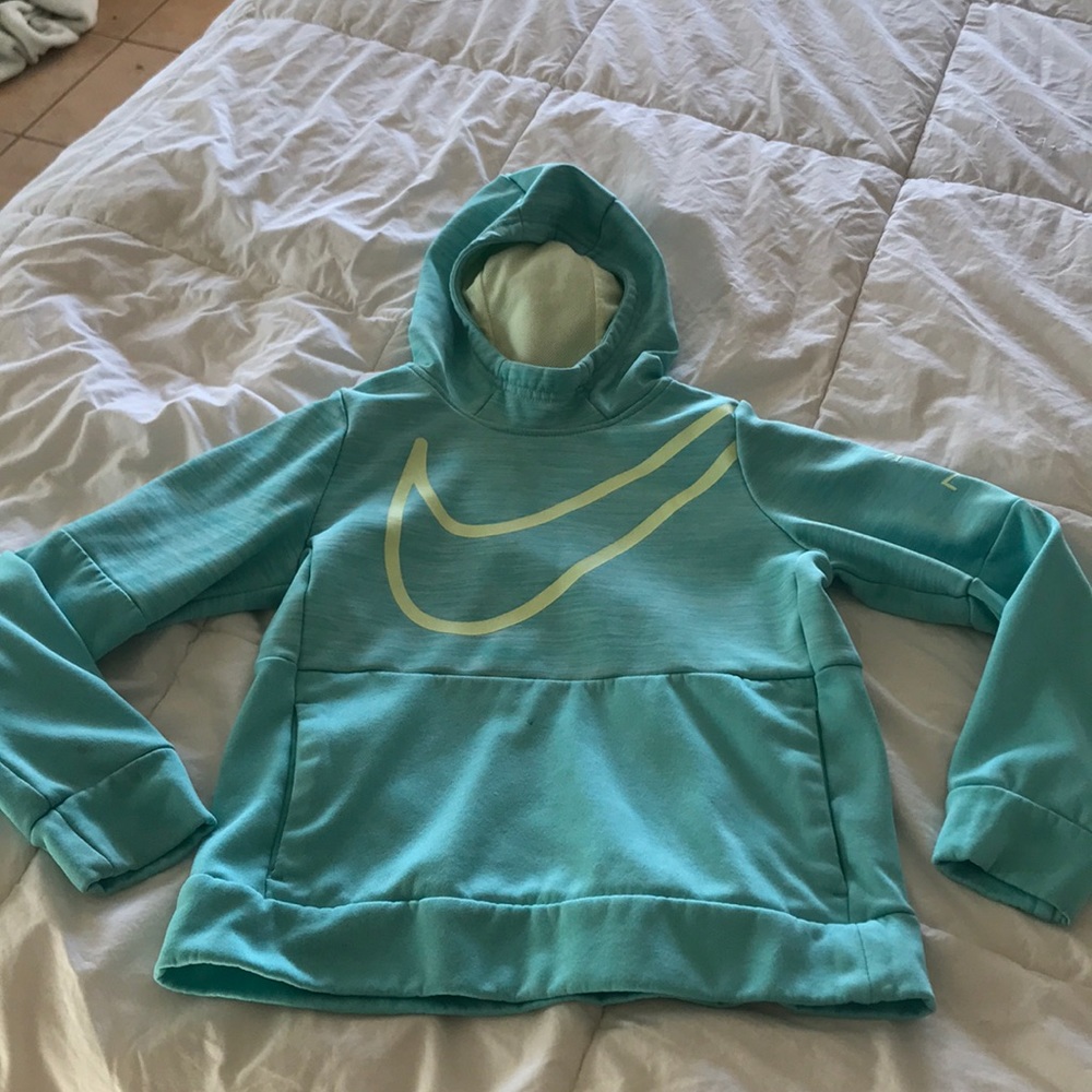 Girls Nike Hooded sweatshirt size M DRY FIT